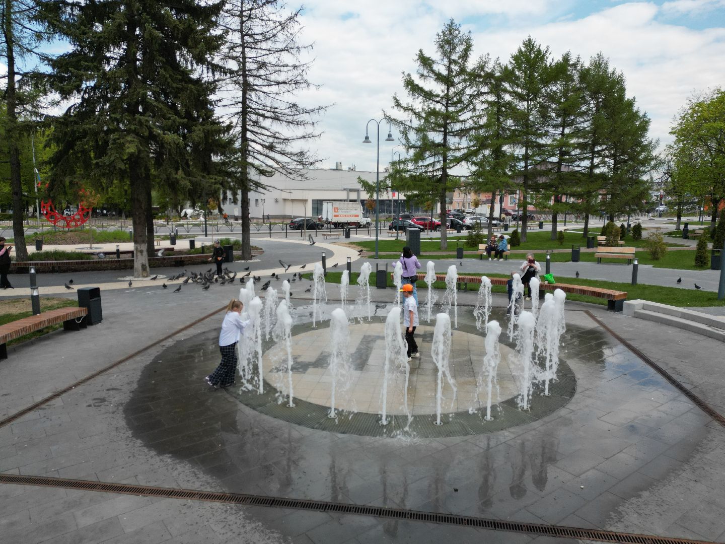 видео с коптера,