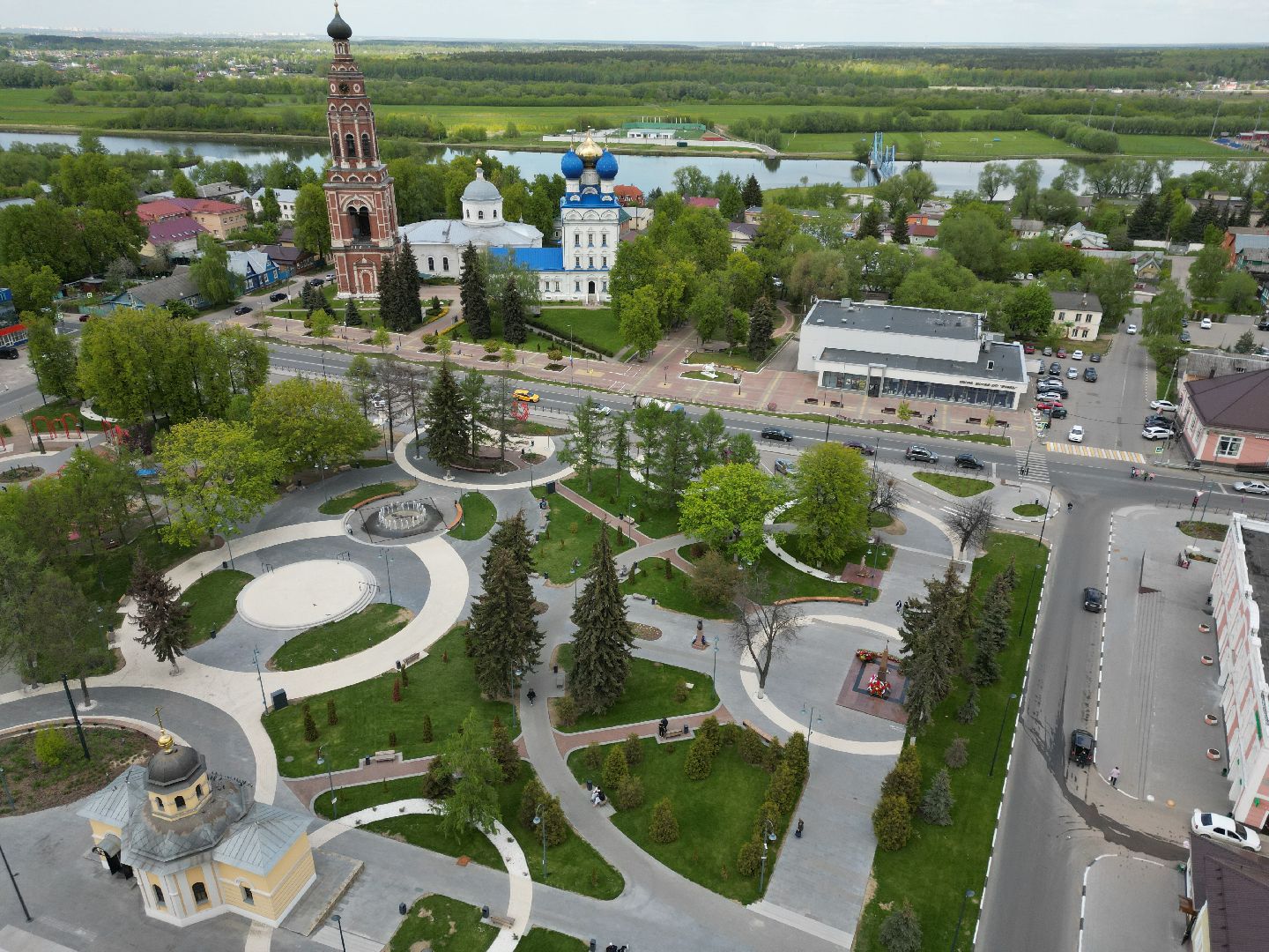 видео с коптера,