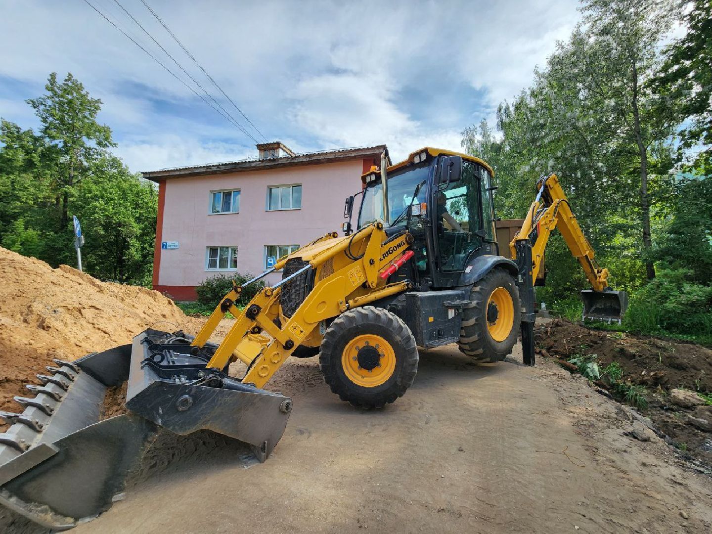 можайск, можайский городской округ, подмосковье, федеральная программа, комфортная городская среда, благоустройства дворов, дворовая территория, работы, благоустройство,