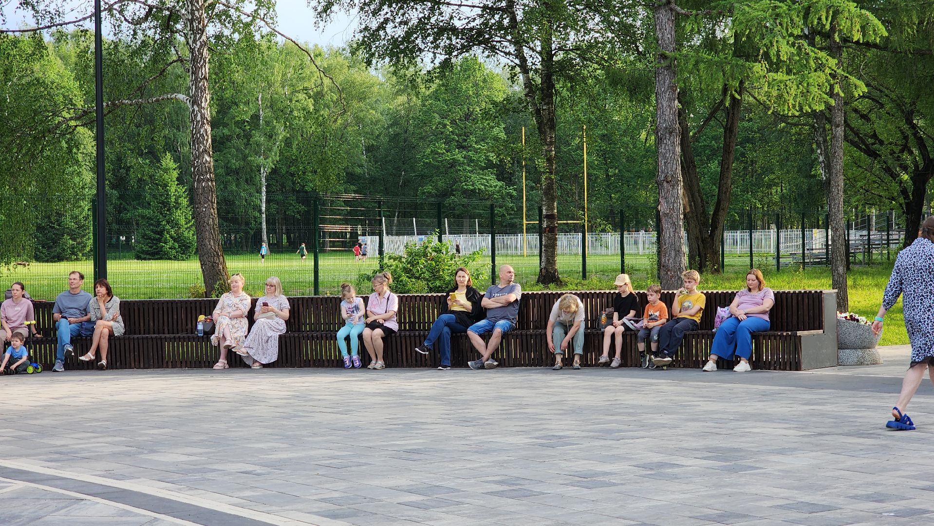 ступино, парк имени островского, лето в подмосковье,