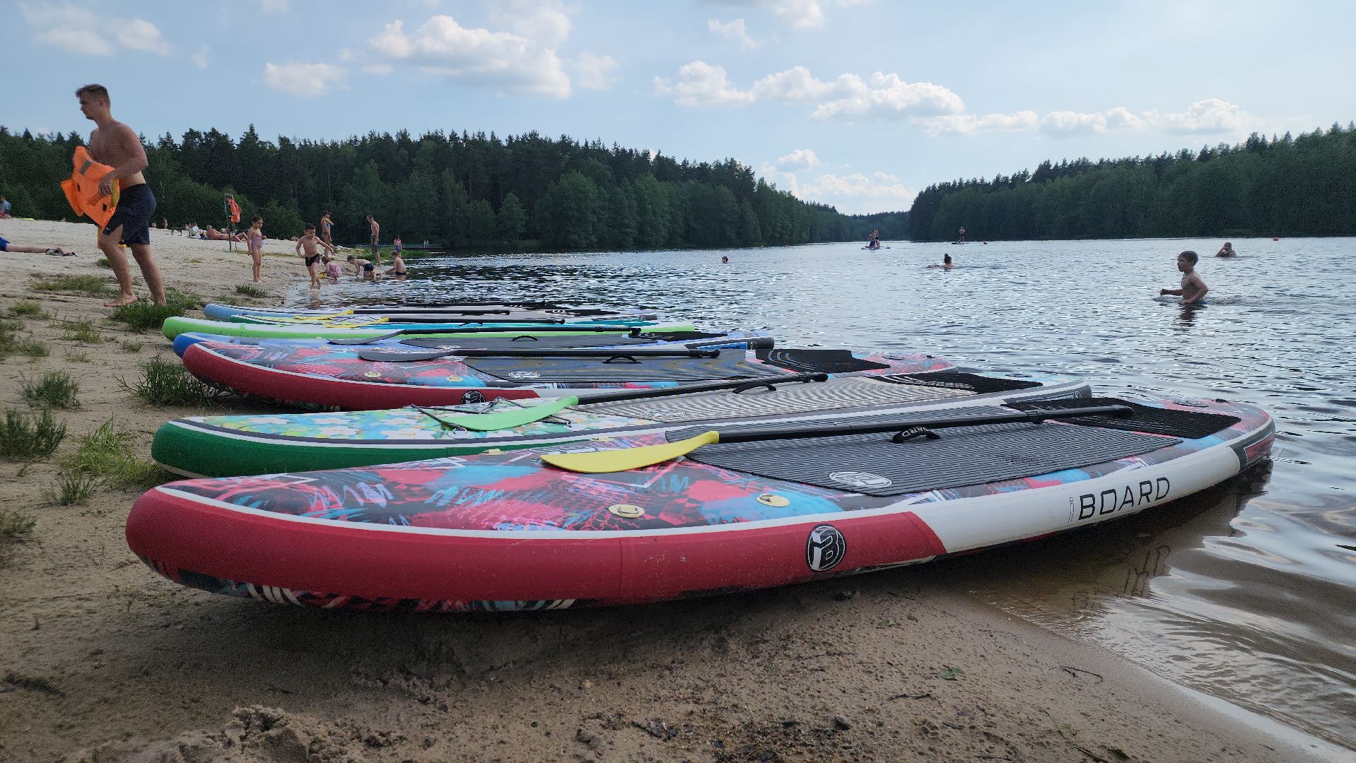егорьевск, любляна, пляж, зона отдыха, сап, серф, сапсерф, открытие,