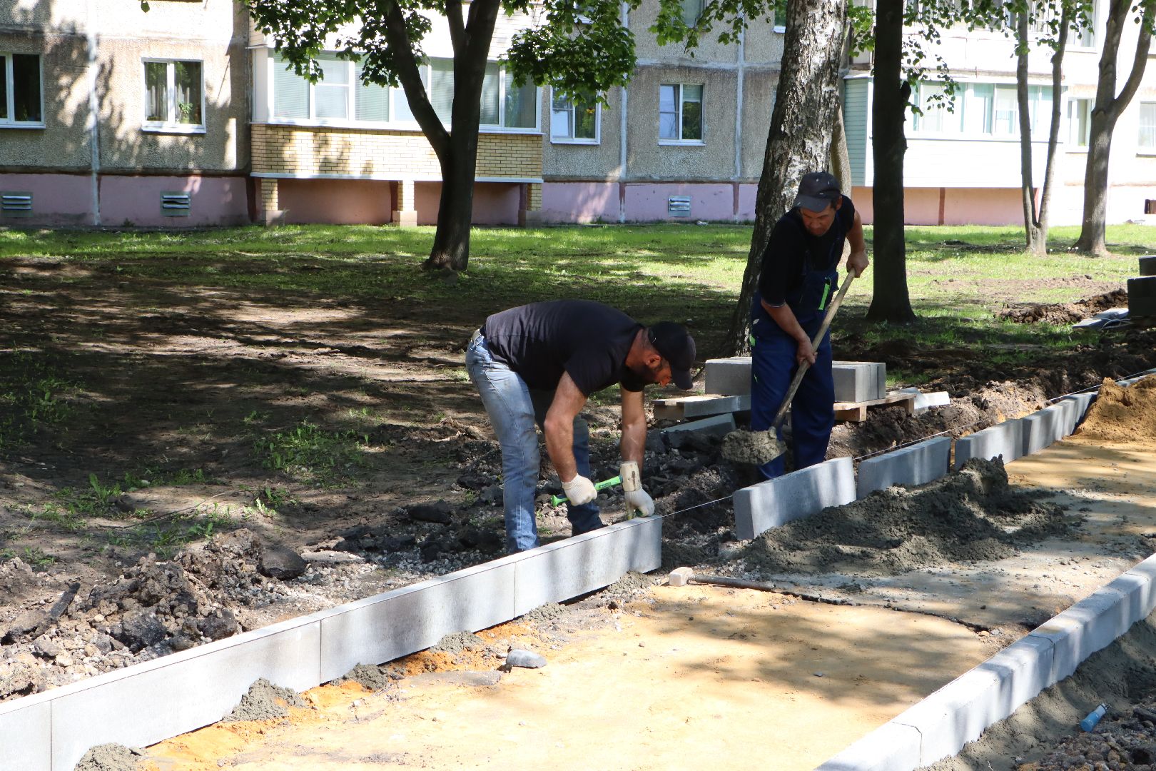 Серебряные Пруды, комплексное благоустройство дворов, национальный проект жилье и городская среда,