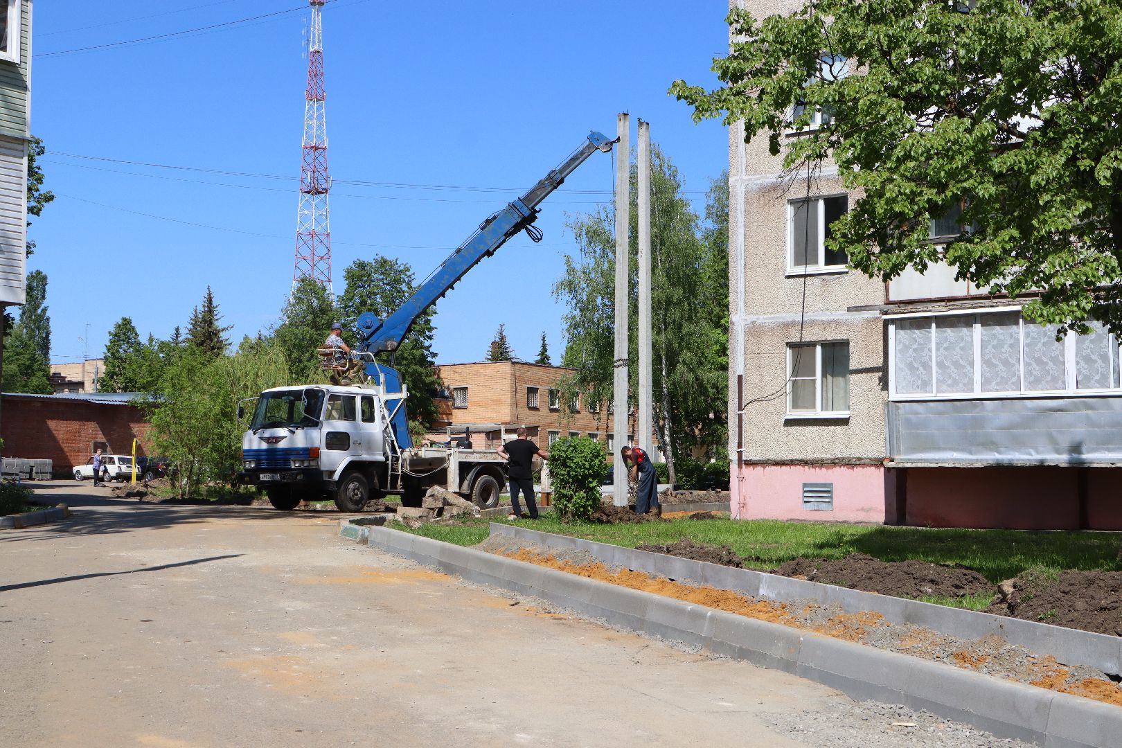 Серебряные Пруды, комплексное благоустройство дворов, национальный проект жилье и городская среда,