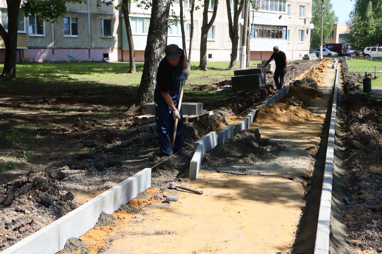 Серебряные Пруды, комплексное благоустройство дворов, национальный проект жилье и городская среда,