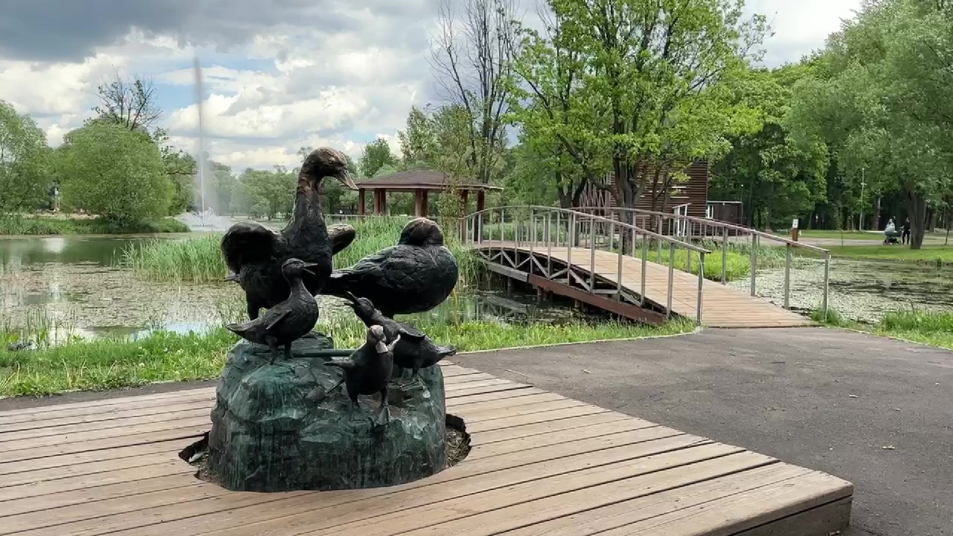 Реутов, парк, фабричный пруд, экскурсия,