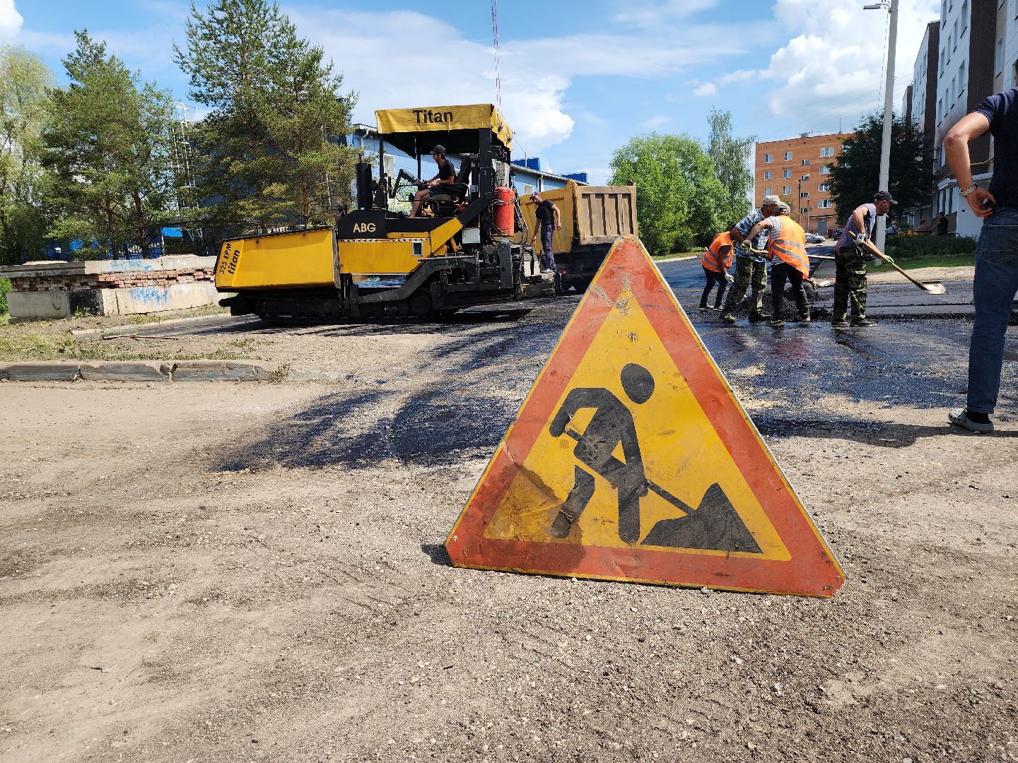 ямочный ремонт, большие карты, руза, рузский городской округ, дорожные службы, дорожные работы, подмосковье,