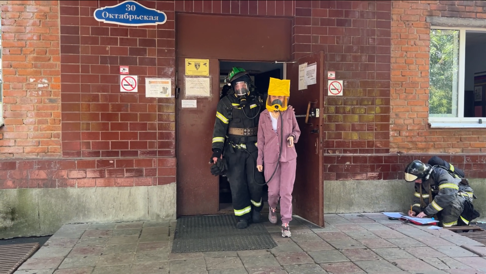 химки, эвакуация, тренировочная эвакуация,