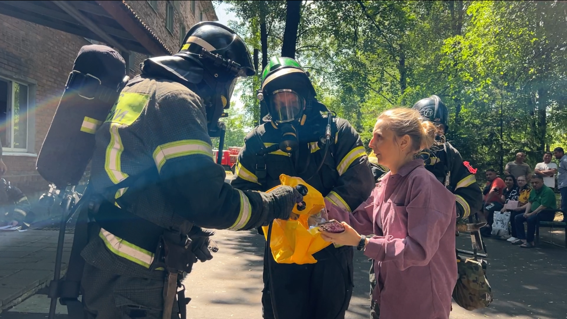 химки, эвакуация, тренировочная эвакуация,