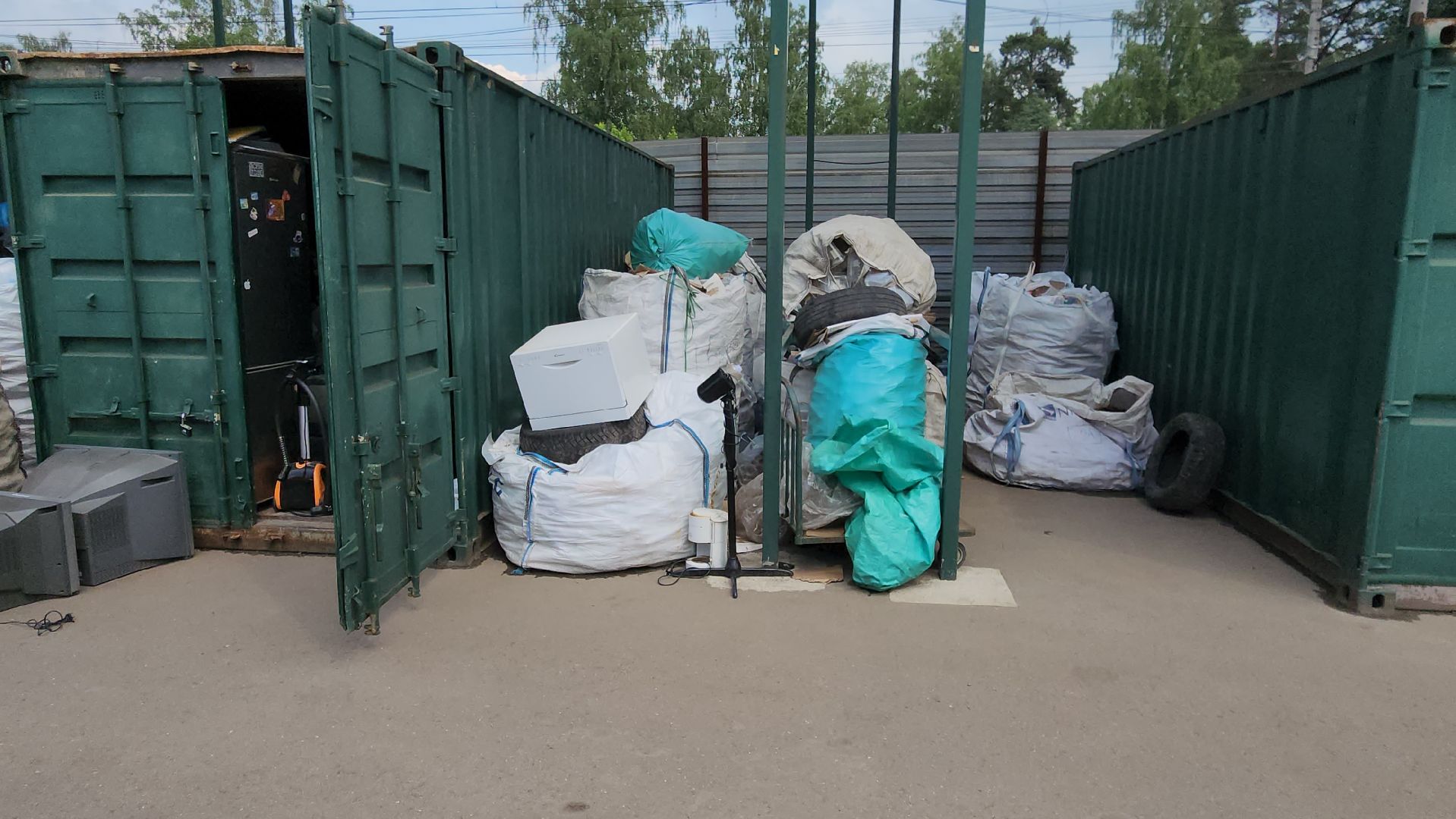 Мегабак, площадка, сбор вторсырья, ул наркомвод, ул праволинейная, модернизация,
