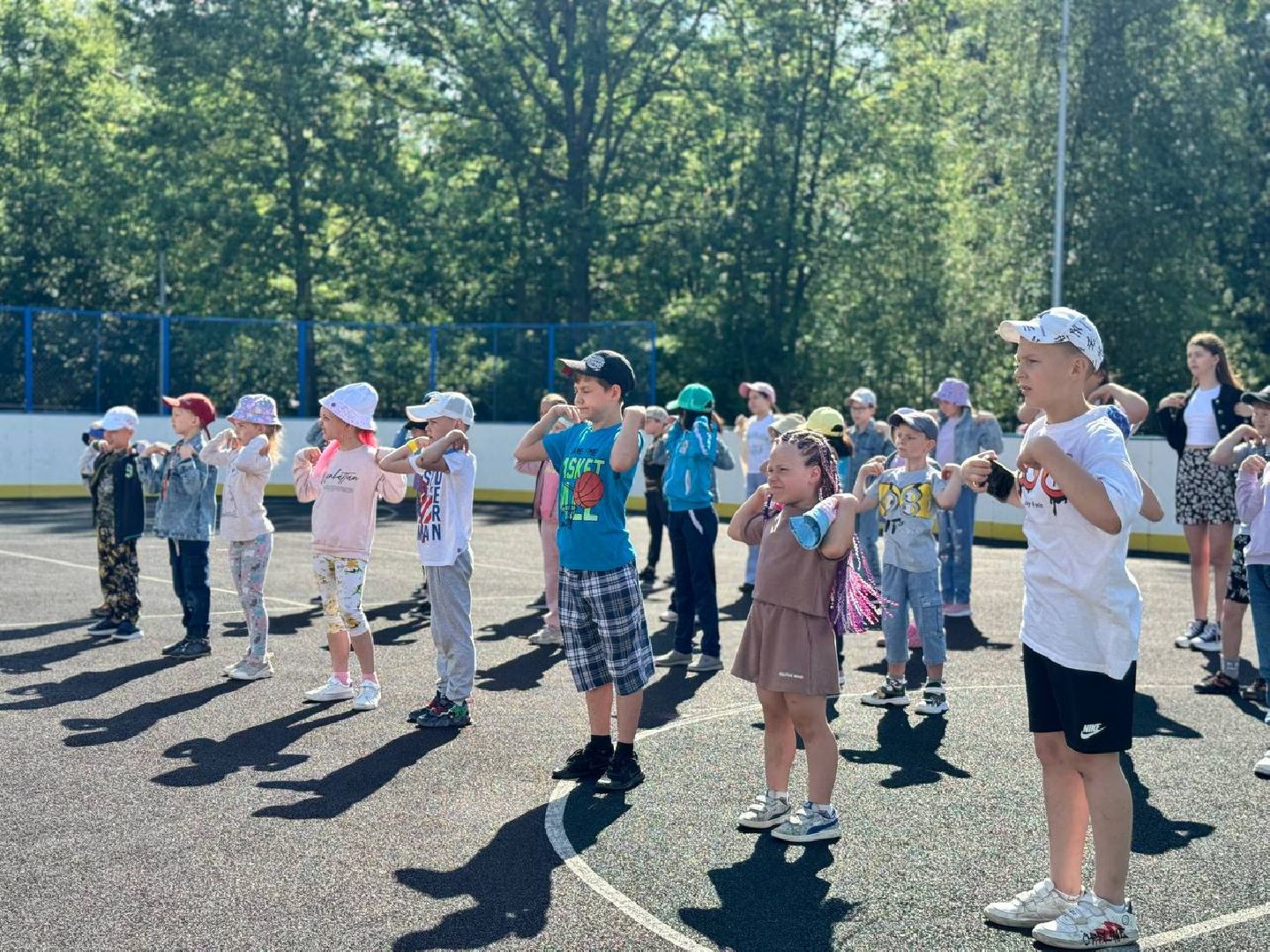 лагерь, школа, дети, каникулы,