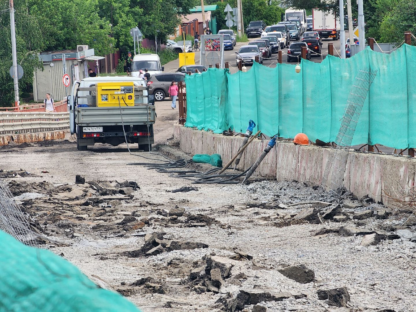 воскресенск, путепровод 88 км, ремонт, дороги,