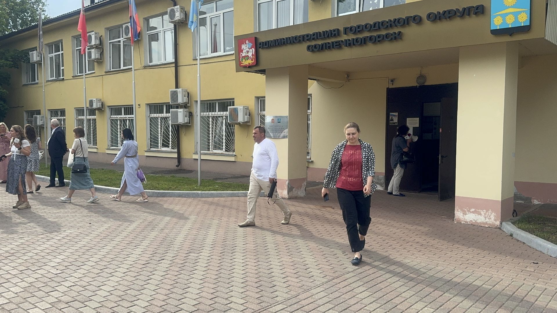 солнечногорск, эвакуация, тренировочная эвакуация, спасатели, Пожар,