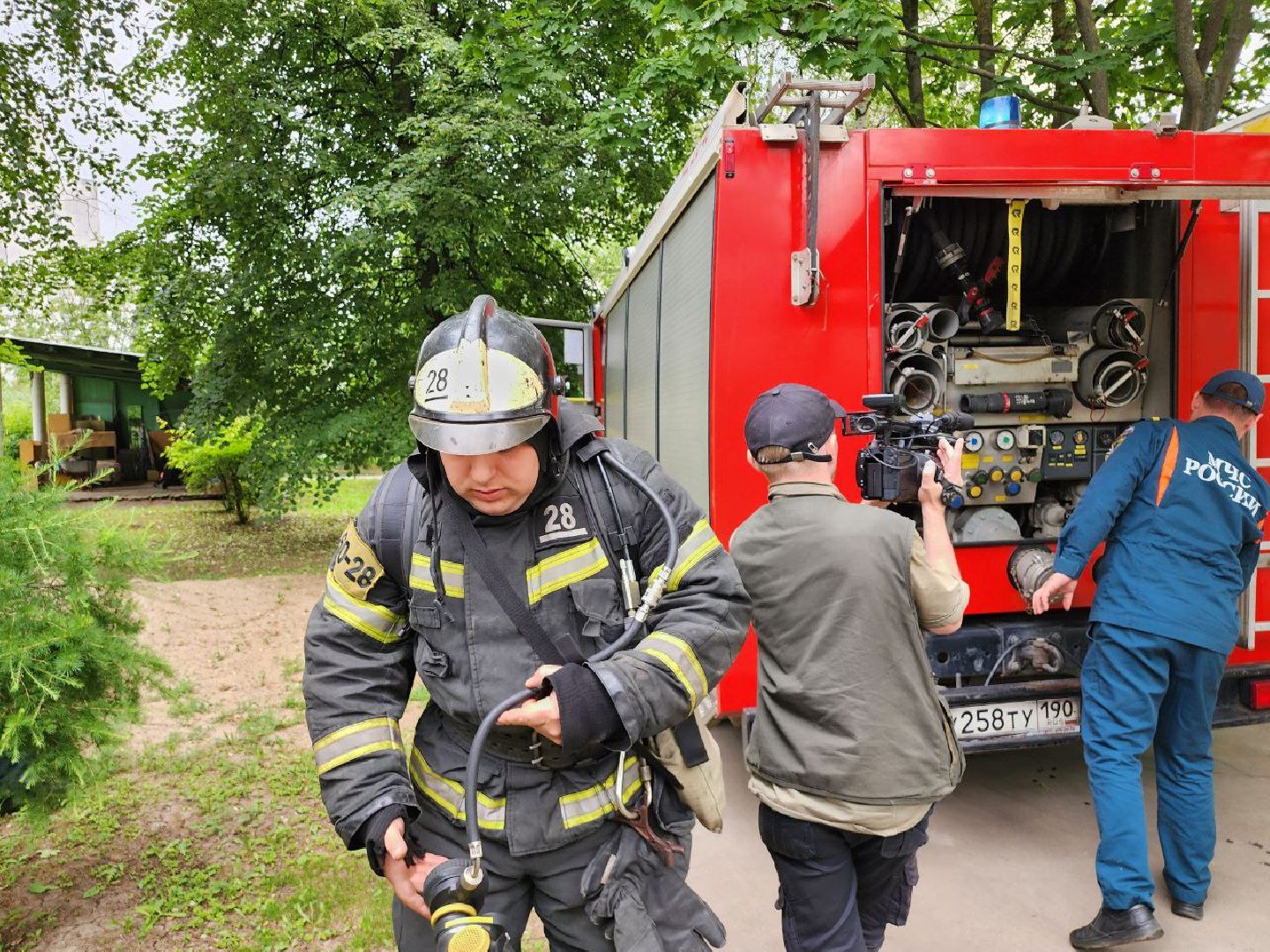 учебная эвакуация, видное, ленинский округ, мчс, пожарная эвакуация,