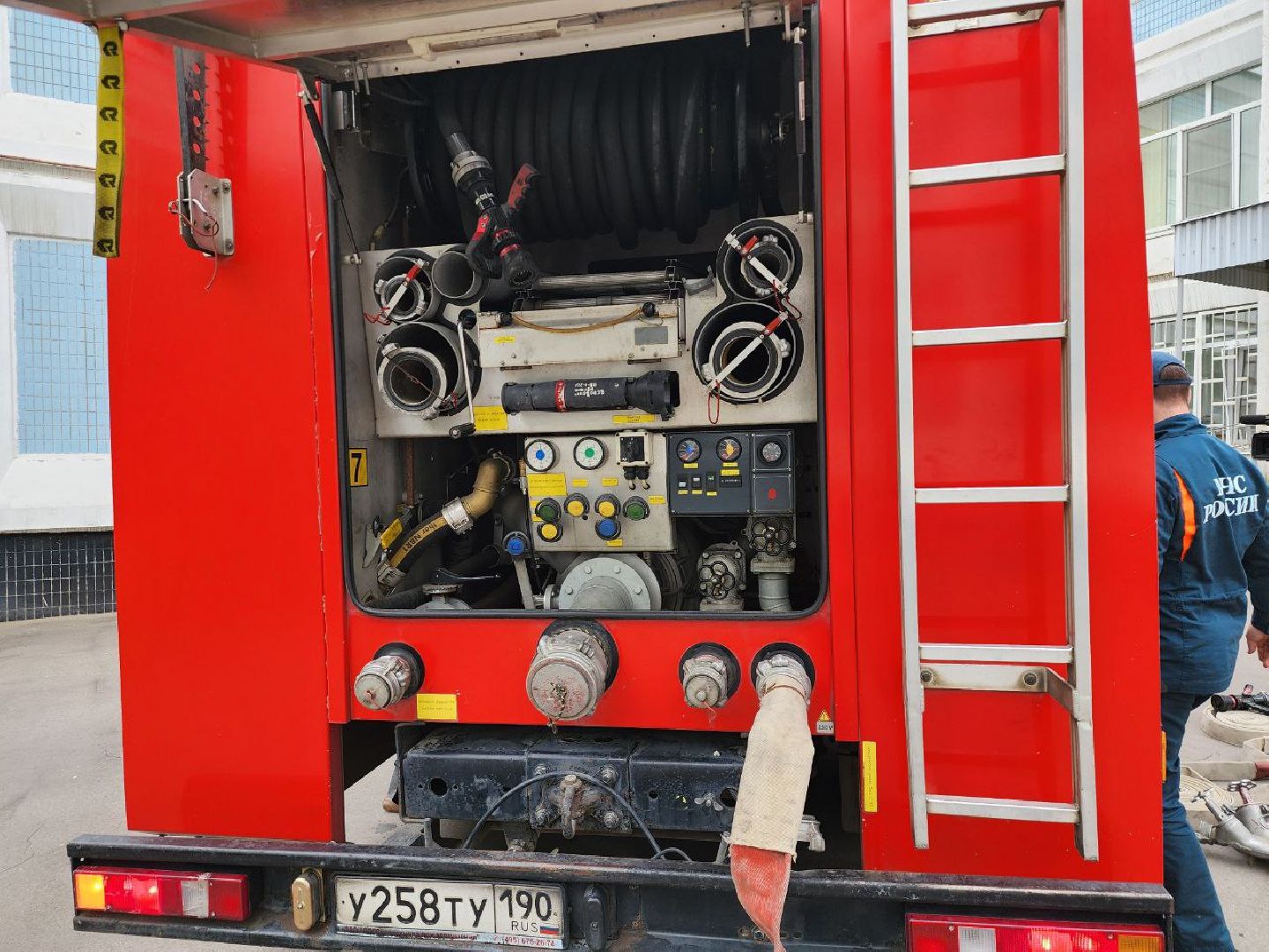 учебная эвакуация, видное, ленинский округ, мчс, пожарная эвакуация,