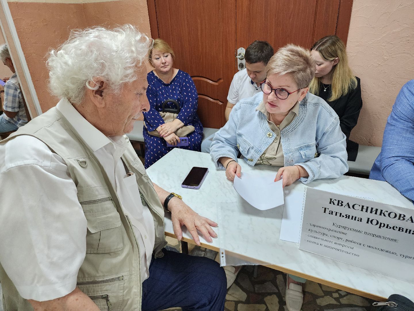 выездная администрация, глава муниципалитета, станислав каторов, встреча администрации с жителями, видное, ленинский округ,