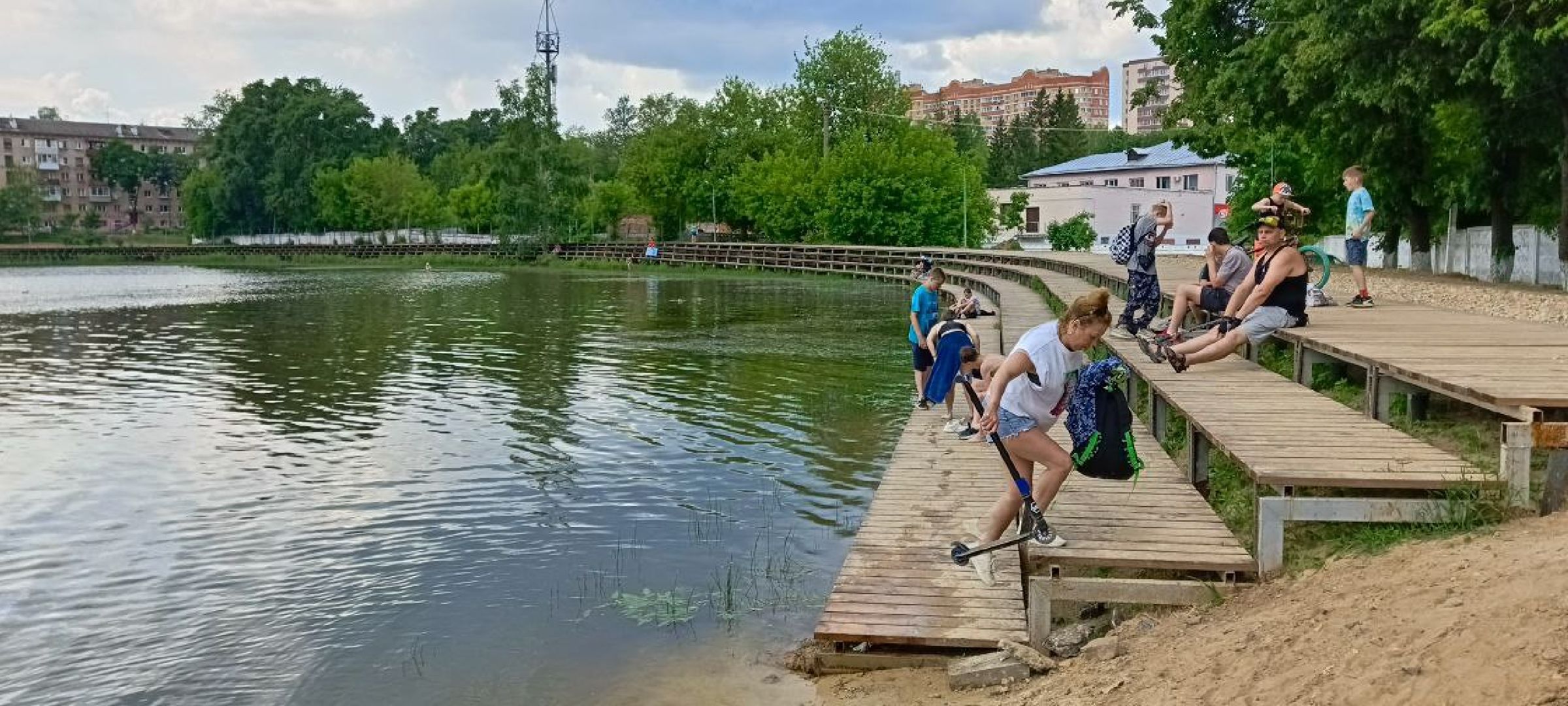 Дмитров, Инженерный пруд,