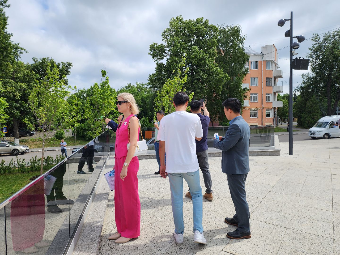 делегация, ногинск, китай, общество, люди, жители, достопримечательности,