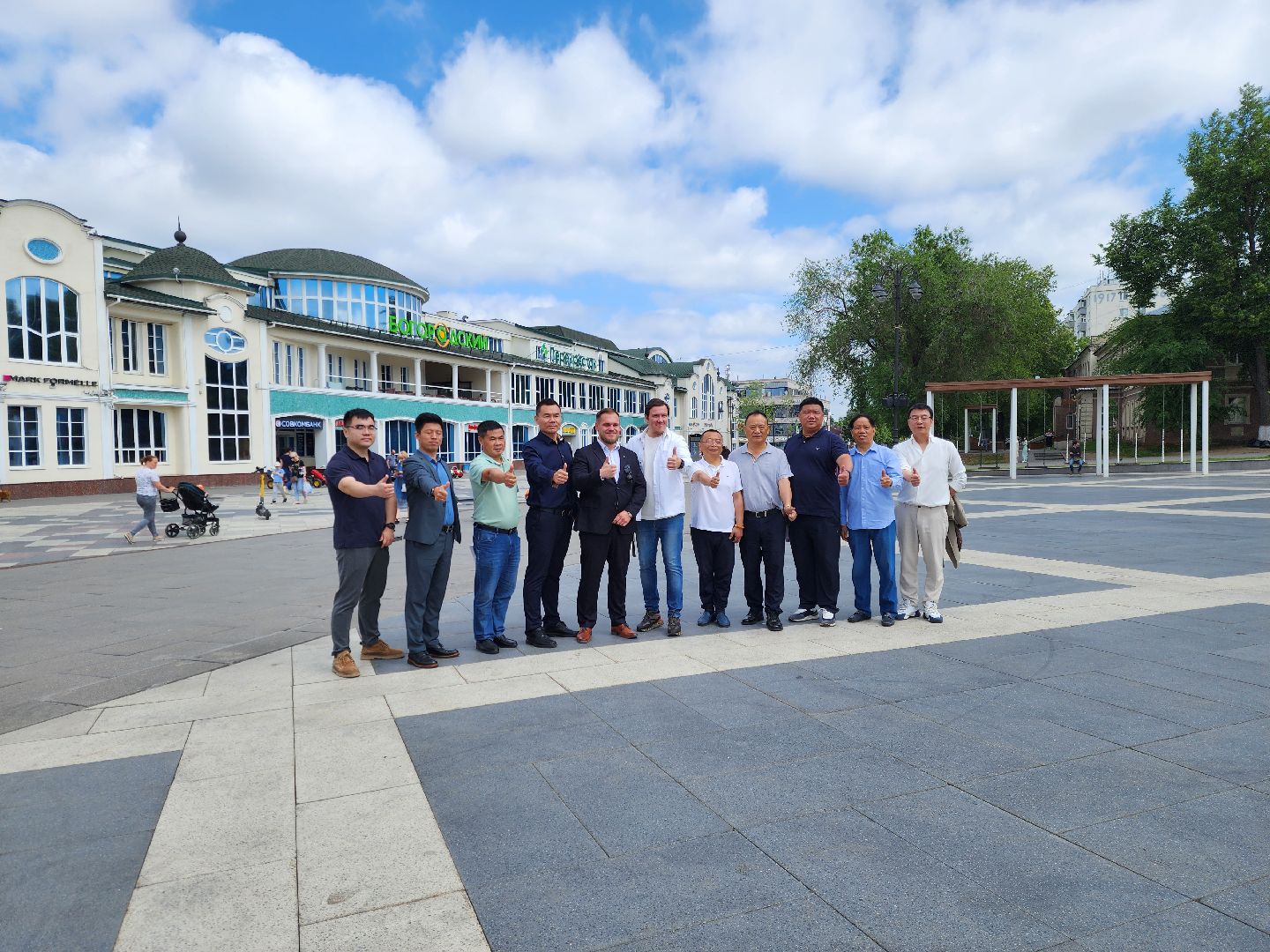 делегация, ногинск, китай, общество, люди, жители, достопримечательности,