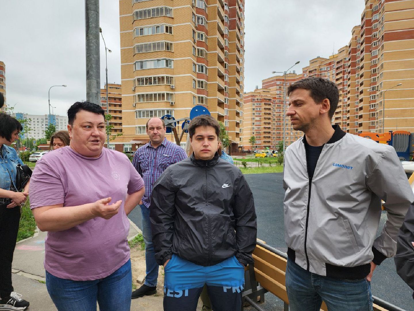 Строительство, Группа компаний Самолет, жители Ленинского округа, ремонт фасада дома, ЖК Зеленые аллеи, ленинский городской округ,