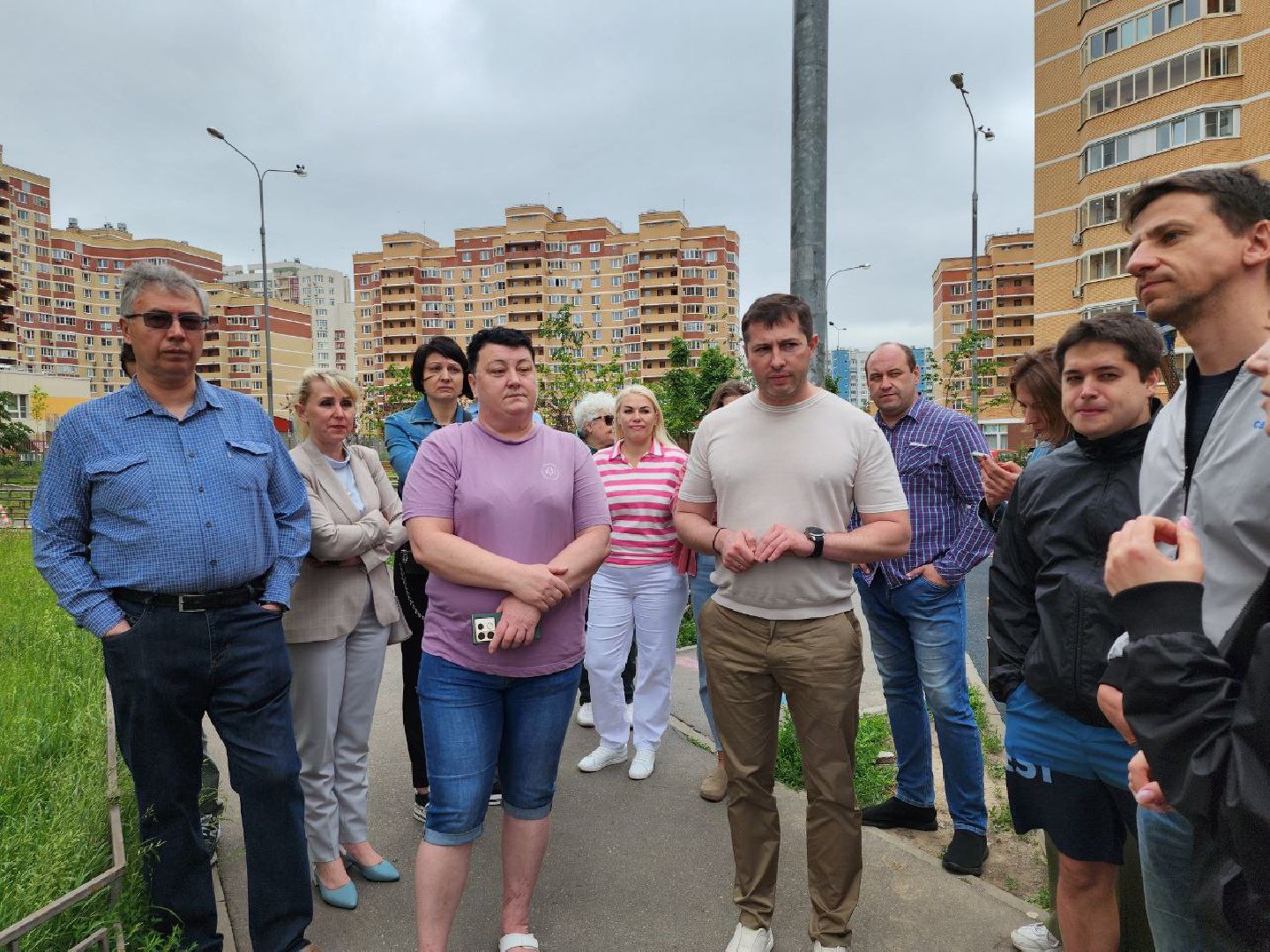 Строительство, Группа компаний Самолет, жители Ленинского округа, ремонт фасада дома, ЖК Зеленые аллеи, ленинский городской округ,