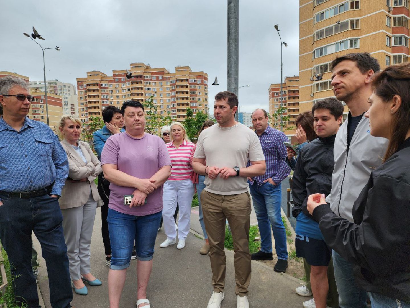 Строительство, Группа компаний Самолет, жители Ленинского округа, ремонт фасада дома, ЖК Зеленые аллеи, ленинский городской округ,