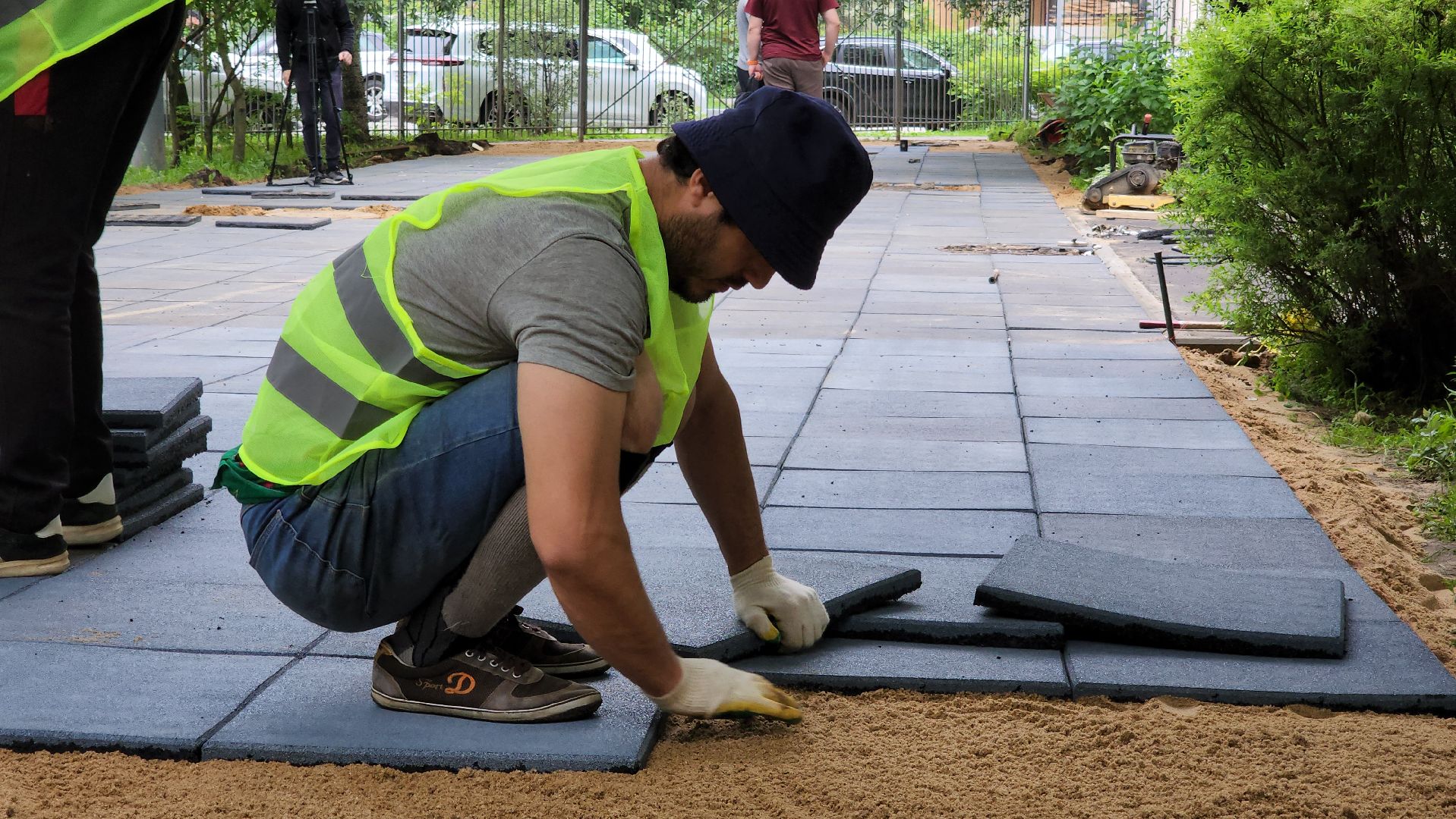 детская площадка, благоустройство, павшинская пойма,