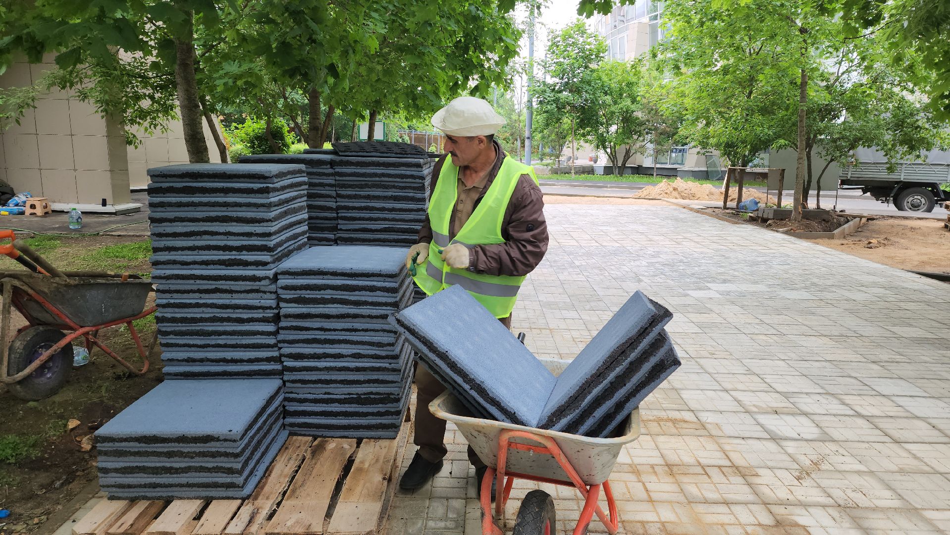 детская площадка, благоустройство, павшинская пойма,