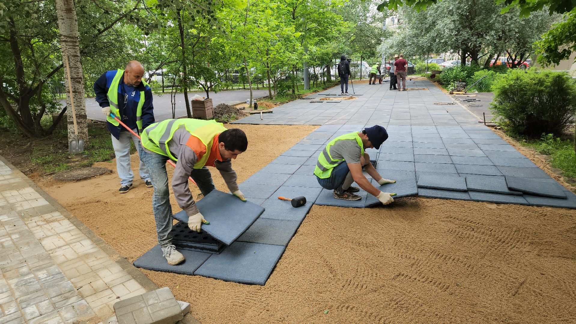 детская площадка, благоустройство, павшинская пойма,