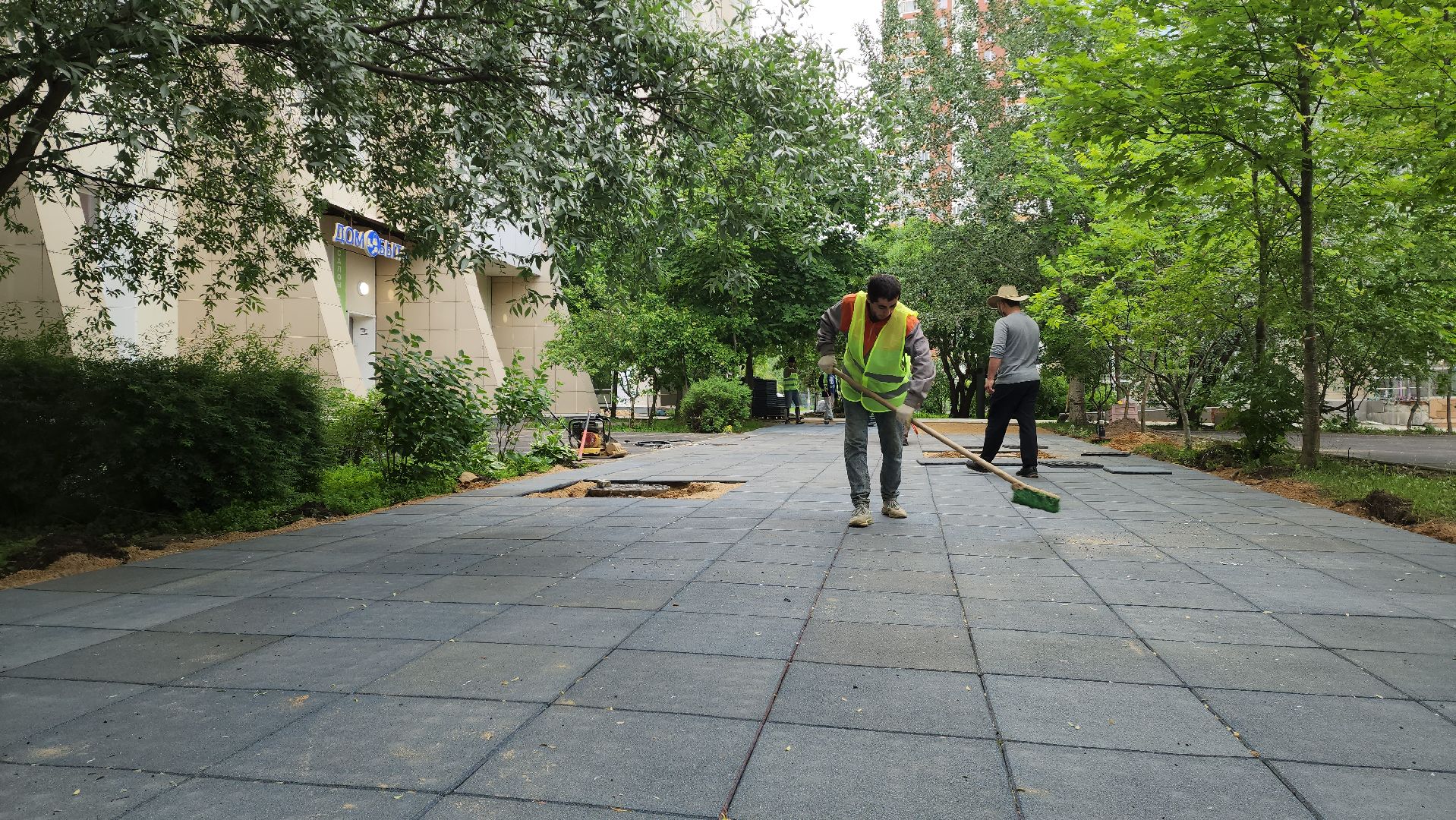 детская площадка, благоустройство, павшинская пойма,