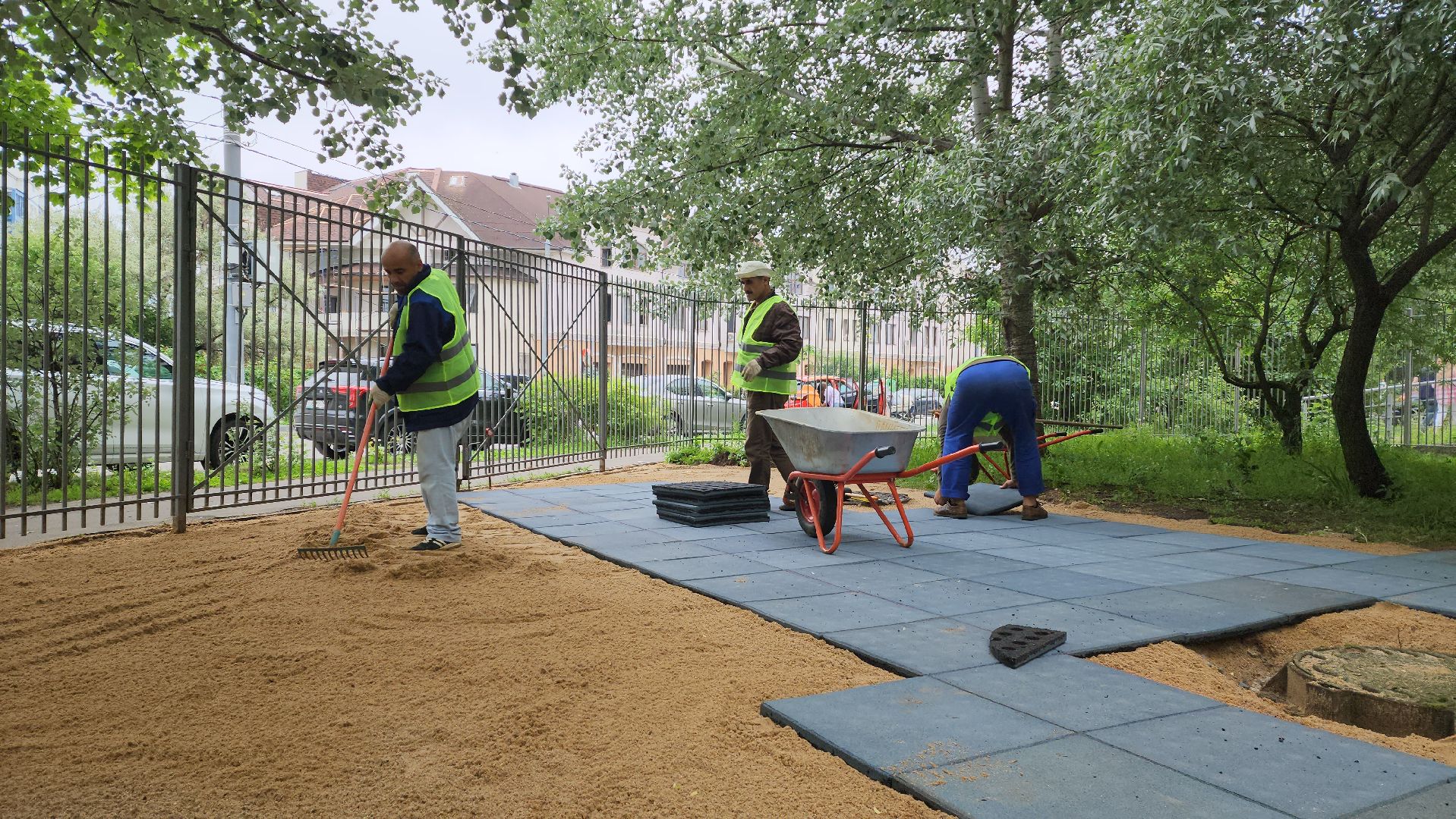 детская площадка, благоустройство, павшинская пойма,