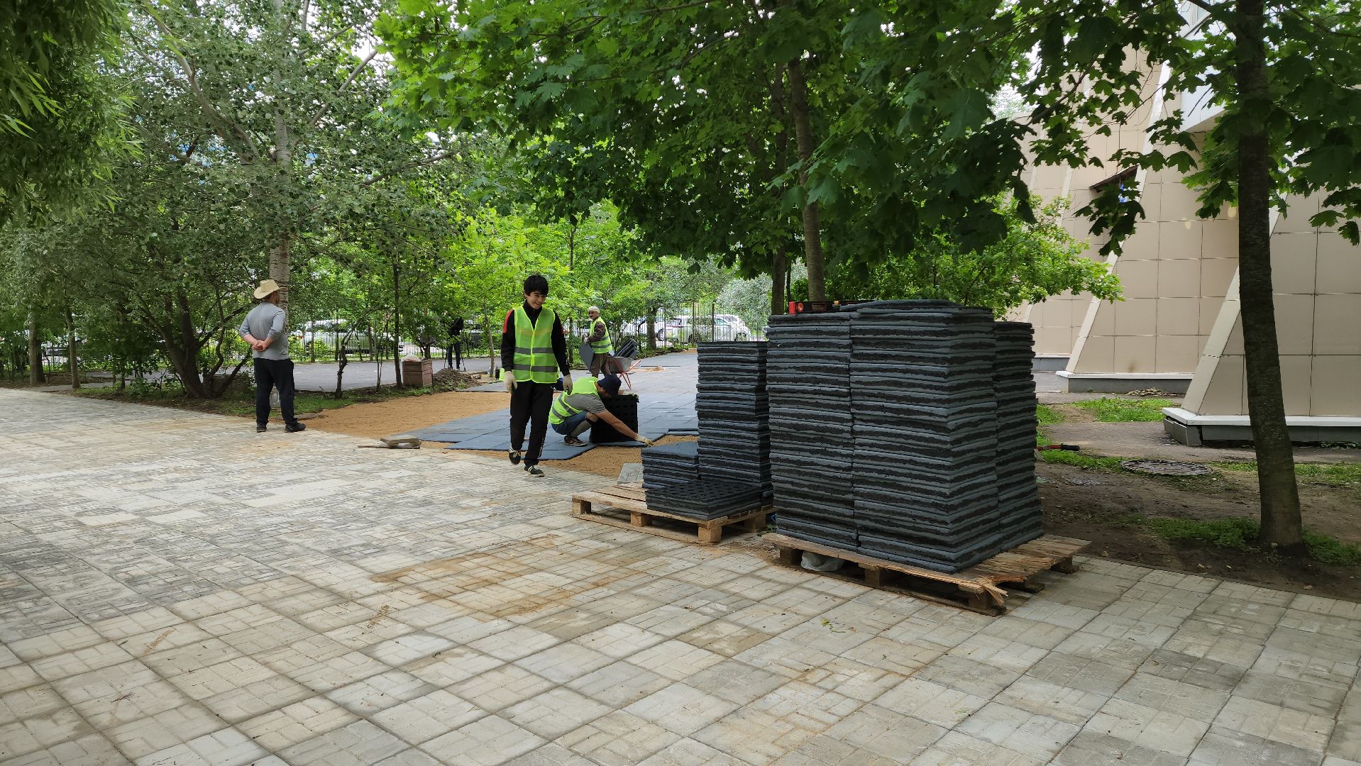 детская площадка, благоустройство, павшинская пойма,