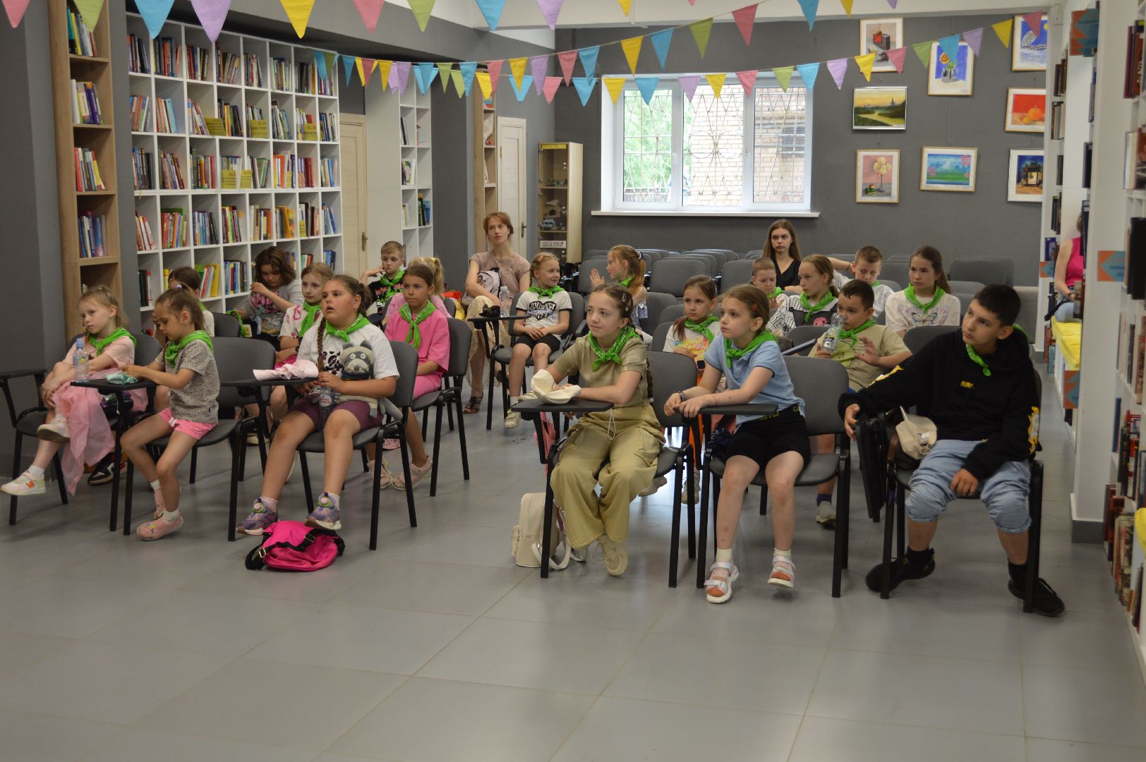 шатура, культурная шатура, библиотека, день воды, дети,