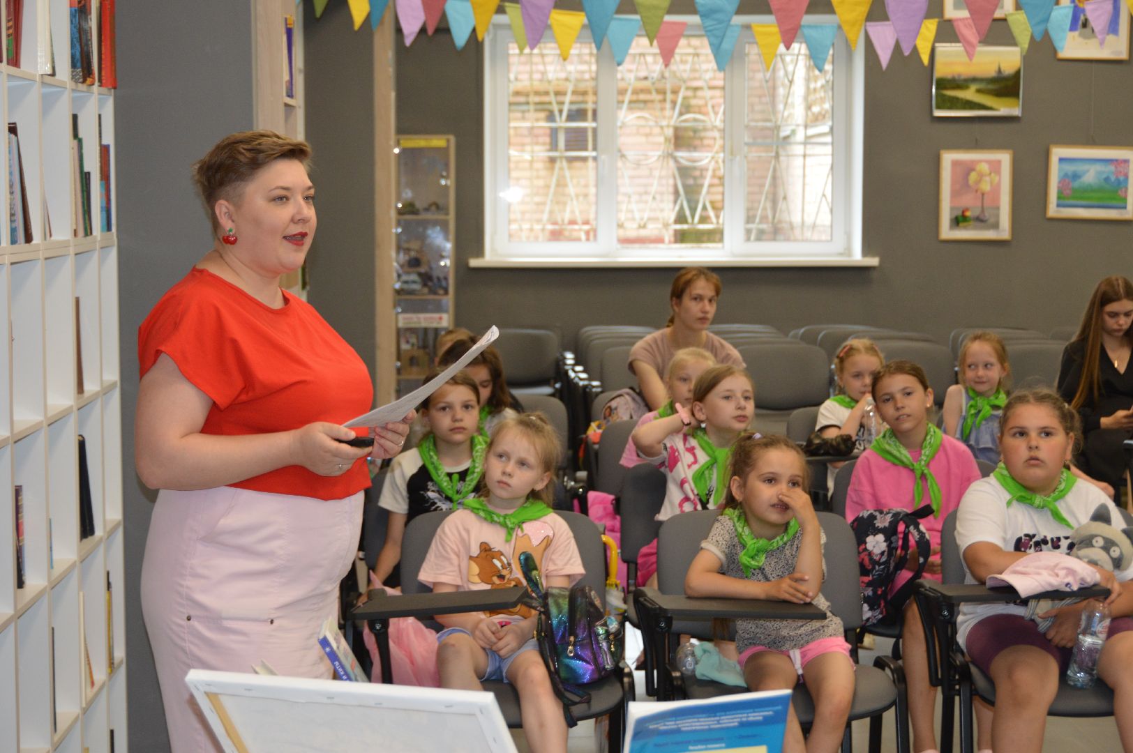 шатура, культурная шатура, библиотека, день воды, дети,