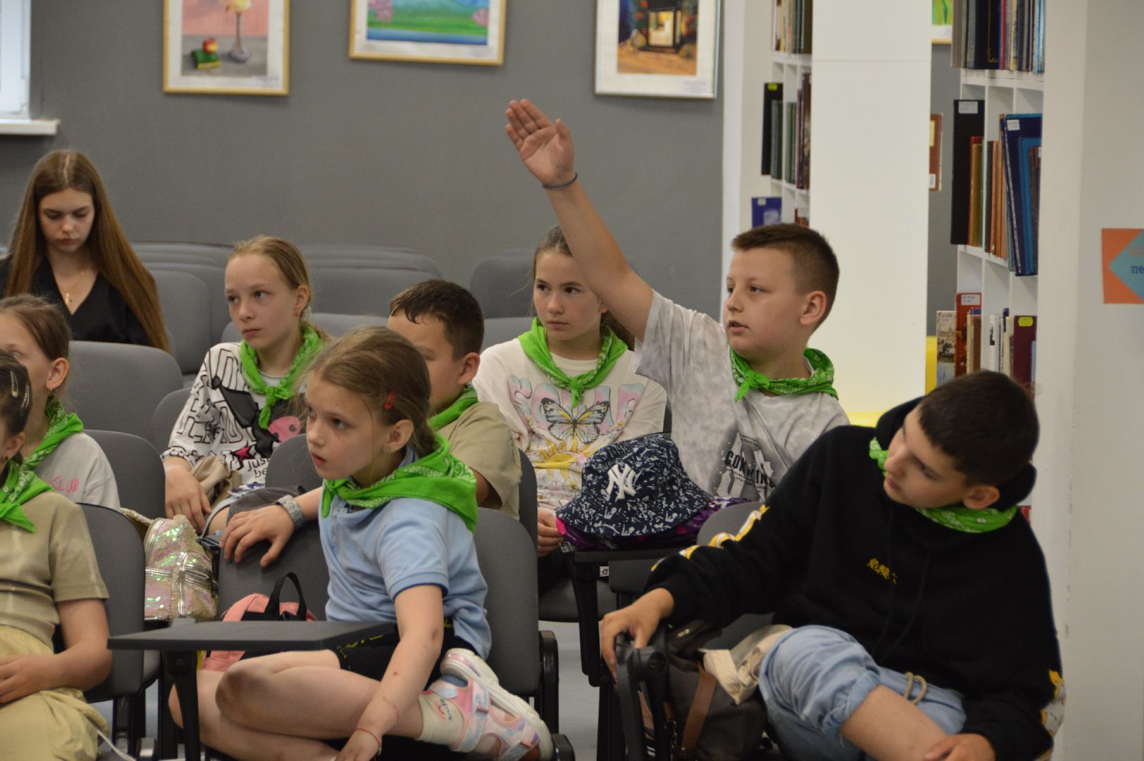 шатура, культурная шатура, библиотека, день воды, дети,