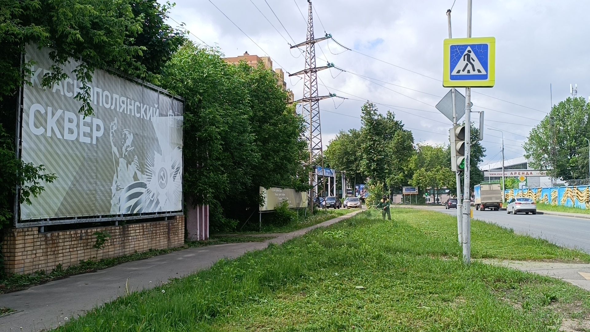 трава, лобня, благоустройство, жкх,