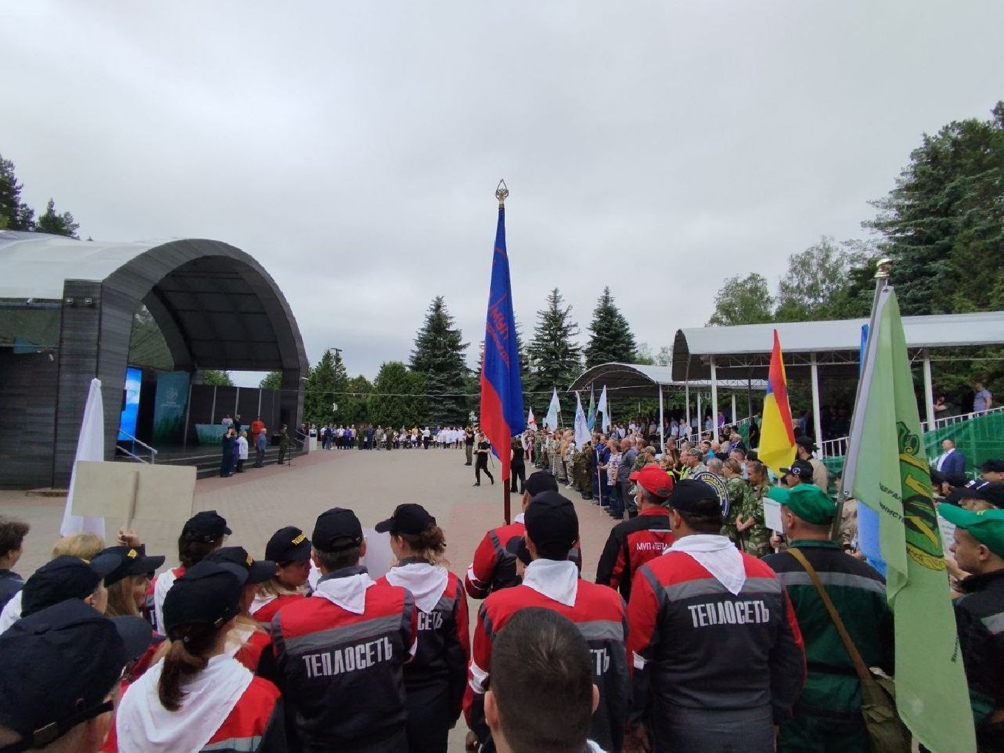 соревнования ГО и ЧС, парк Елочки, Домодедово,