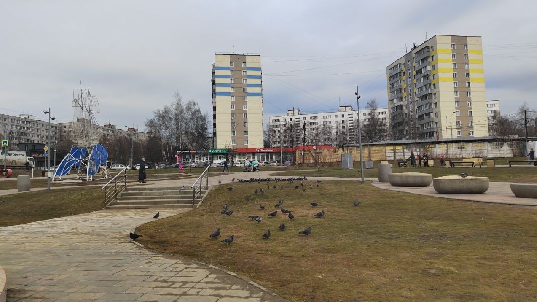 Пушкино, Пушкинский округ, весна в Подмосковье, люди, дети, общество, весна