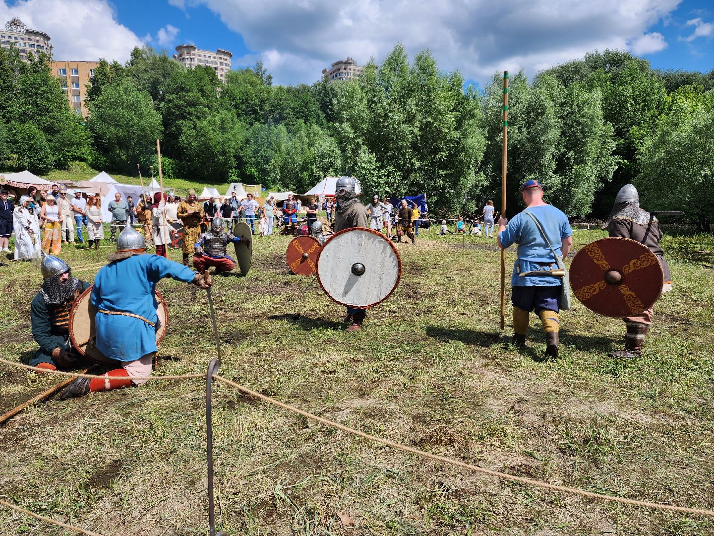 раменское, культура, фестиваль исторической реконструкции на берегу озера Борисоглебское,