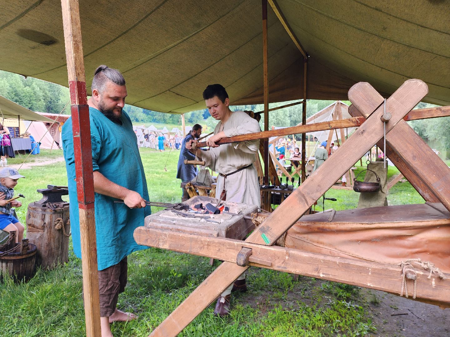 раменское, культура, фестиваль исторической реконструкции на берегу озера Борисоглебское,