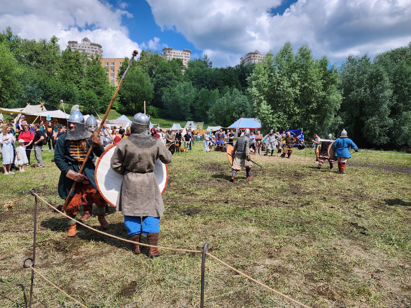 раменское, культура, фестиваль исторической реконструкции на берегу озера Борисоглебское,