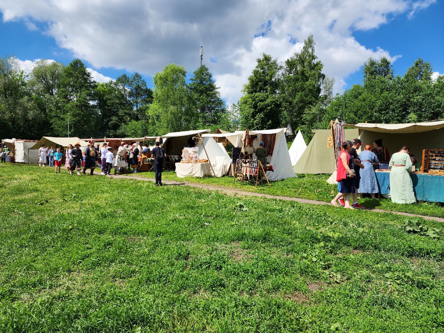 раменское, культура, фестиваль исторической реконструкции на берегу озера Борисоглебское,