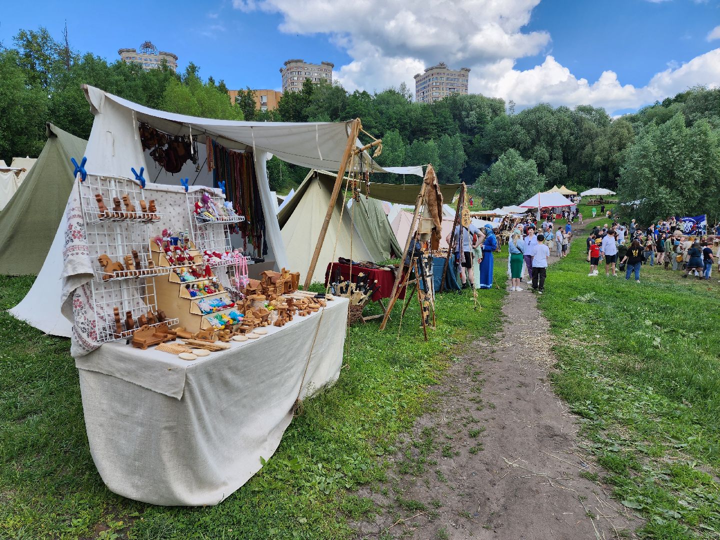 раменское, культура, фестиваль исторической реконструкции на берегу озера Борисоглебское,