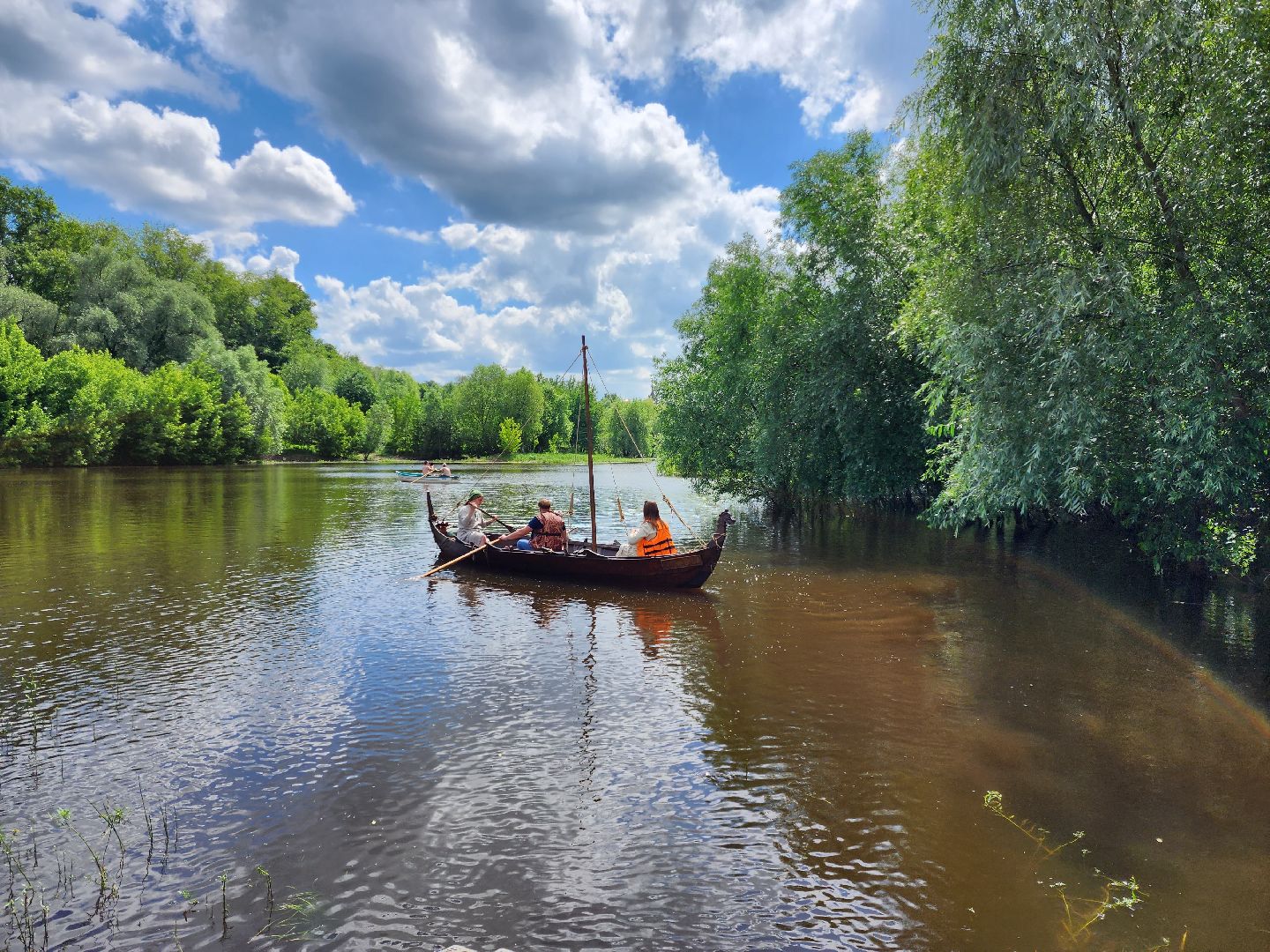 раменское, культура, фестиваль исторической реконструкции на берегу озера Борисоглебское,