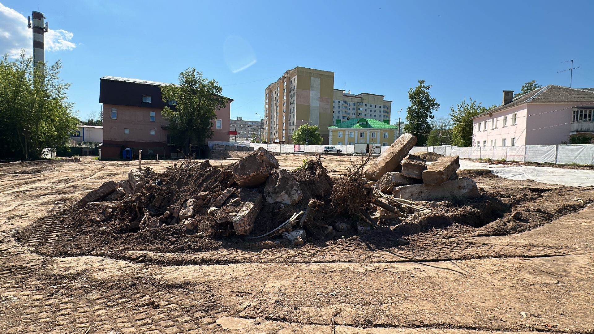 Клин, общество, благоустройство, строительство, скверы, подмосковье,