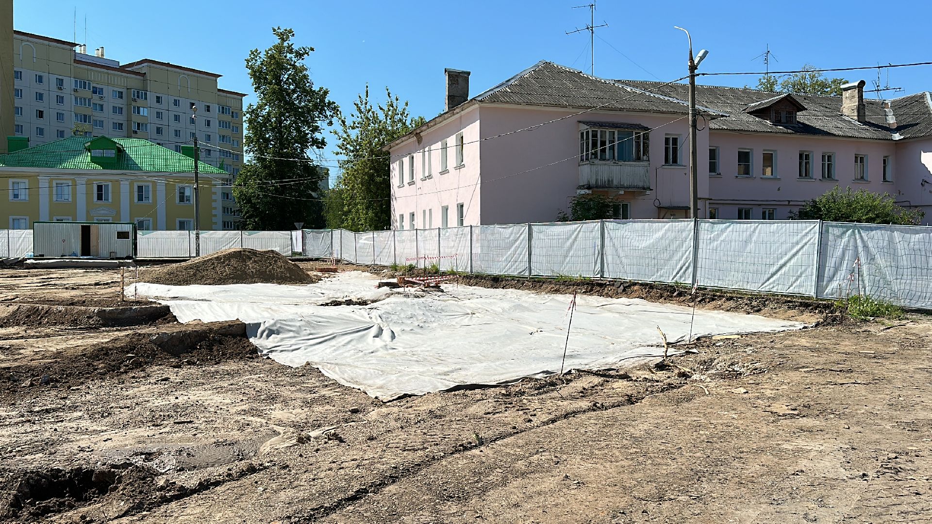 Клин, общество, благоустройство, строительство, скверы, подмосковье,