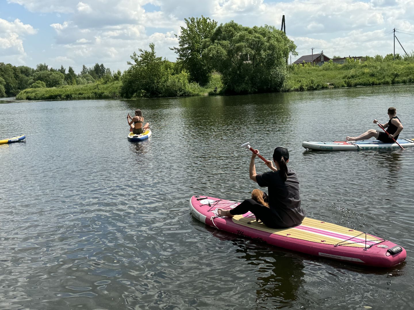 сапборд, сап-сёрфинг, музей-заповедник Горки Ленинские, Пахра, Сплав, сапсерфинг, отдых на воде, отдых у воды, ленинский городской округ,