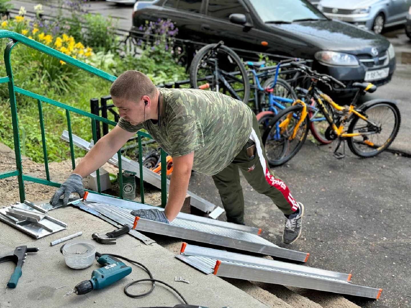 пандусы, инвалиды, Восход,