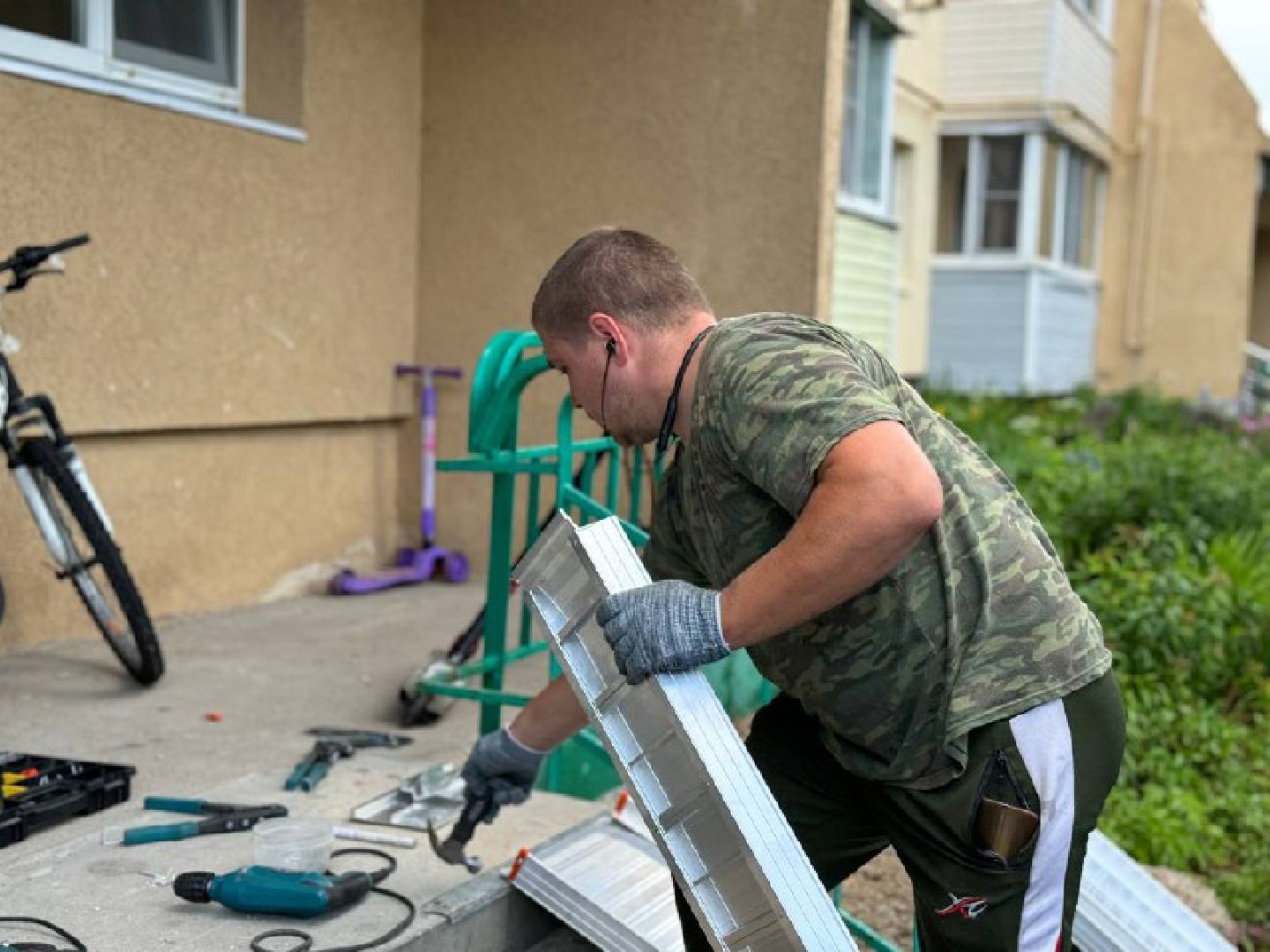 пандусы, инвалиды, Восход,