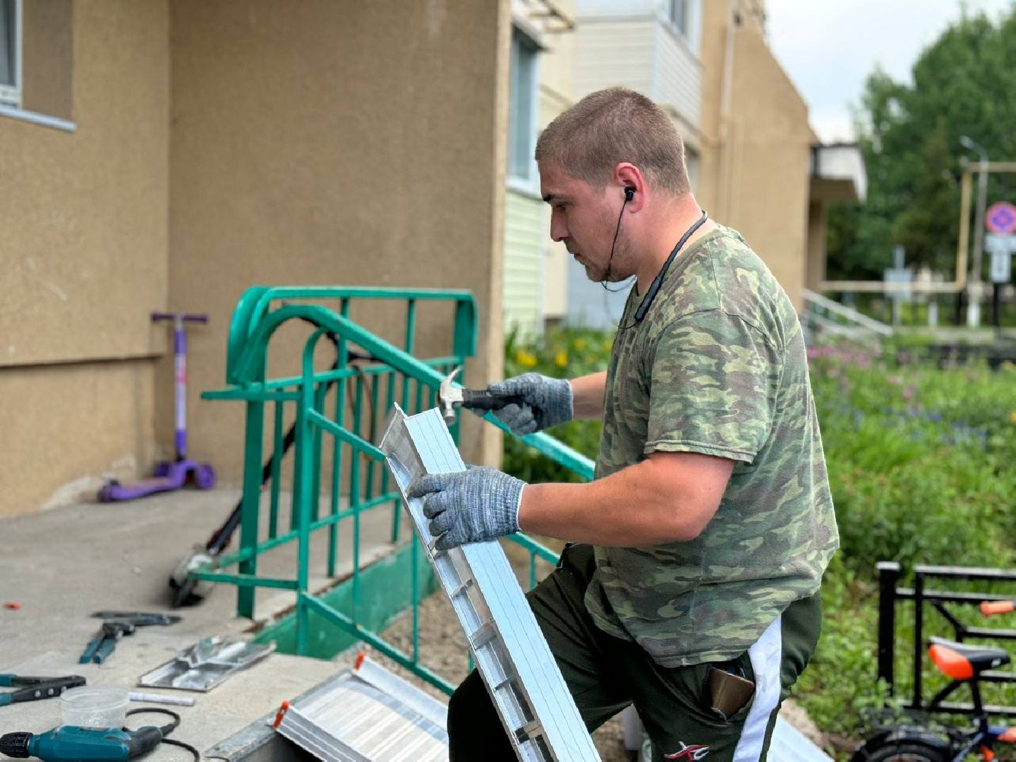 пандусы, инвалиды, Восход,