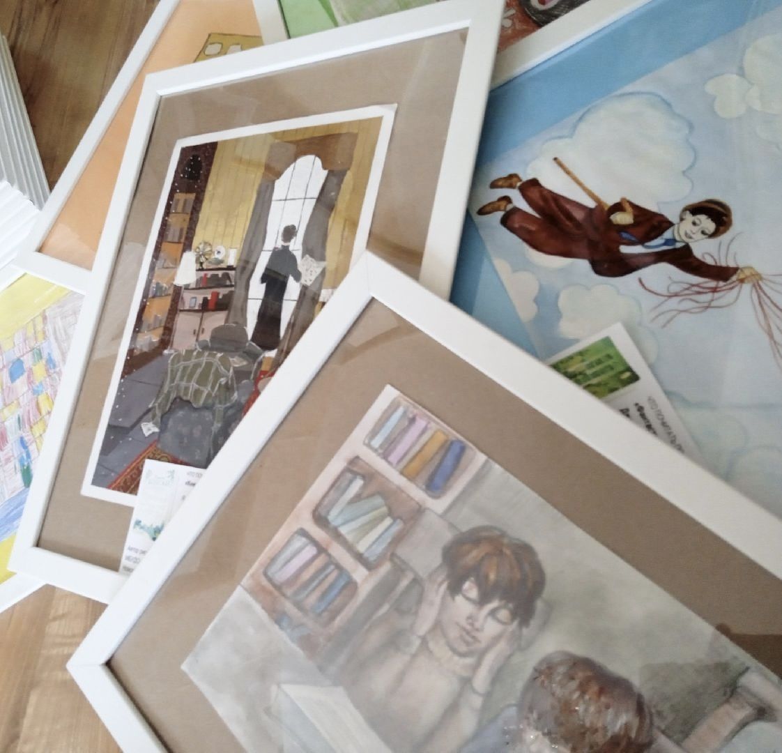 Балашиха, Подмосковье, Выставки рисунков, мама почитай мне а я нарисую, клубное сообщество саввинской библиотеки,